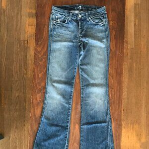 7 For All Mankind A Pocket Jeans Size 25